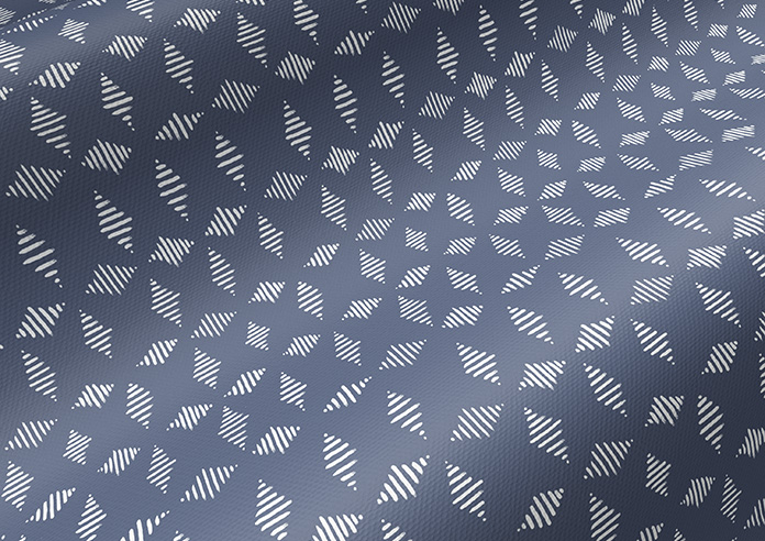 Diamond Tile, Victorian Blue - Twist&Fit Roller Blind - Image 4